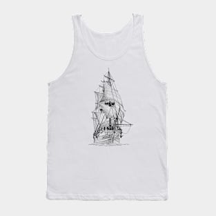 Segelschiff Tank Top